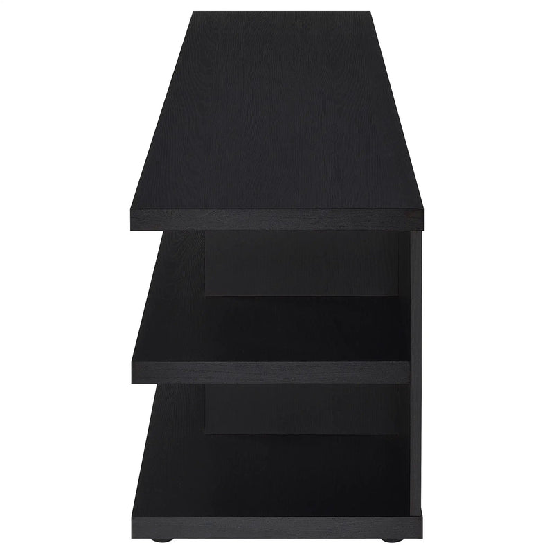Cartmill 78-inch 2-tier TV Stand Media Console Black by Unique Piece Furniture