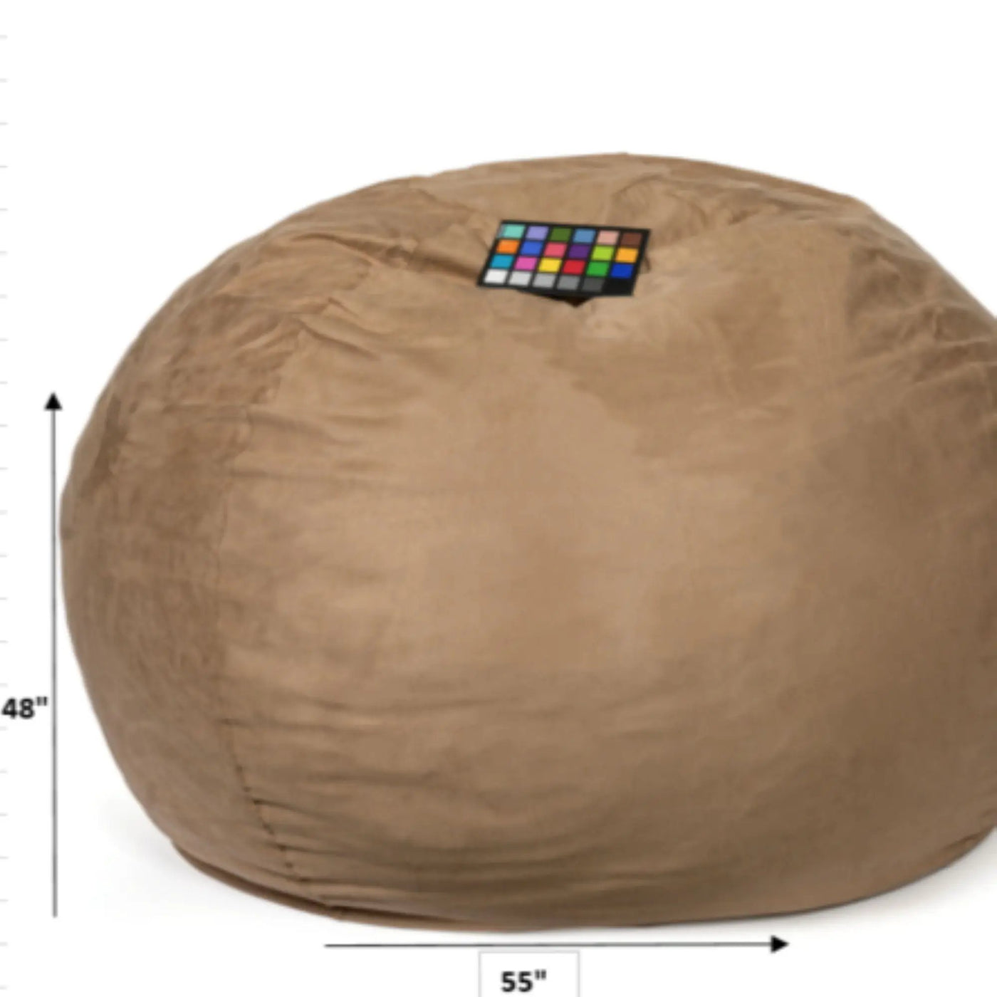 Comfortable High Density Shredded Foam Bean Bag Chair With Removable Cover by HouseOfZazla