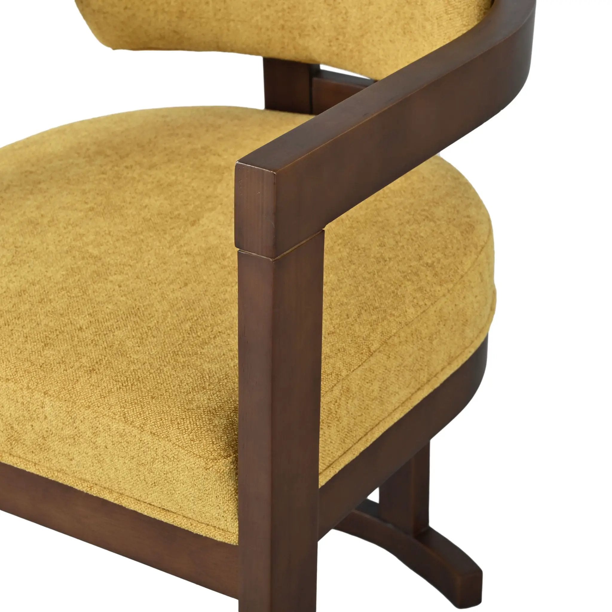Stylish Indoor Upholstered Wood Dining Chair Set of 2 by HouseOfZazla