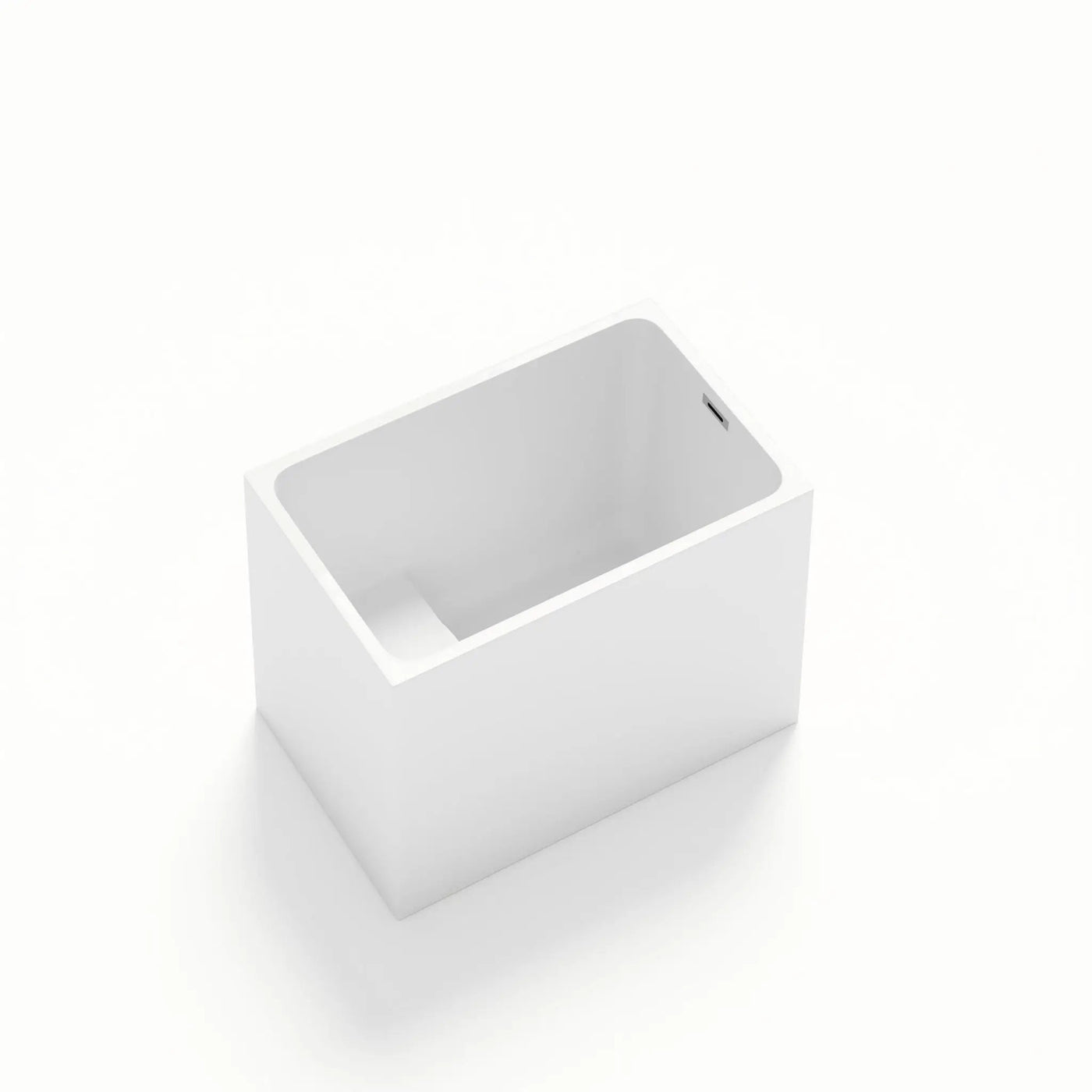 Gloss Freestanding Bathtub With Built In Seat by HouseOfZazla