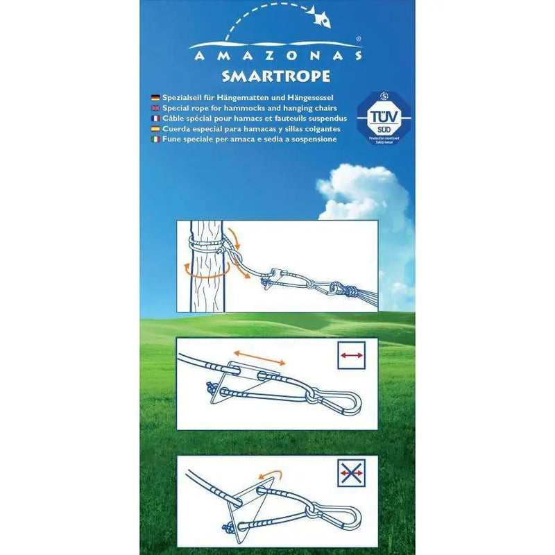 Amazonas Smart Rope Fixing - White by Outdoor-USA®