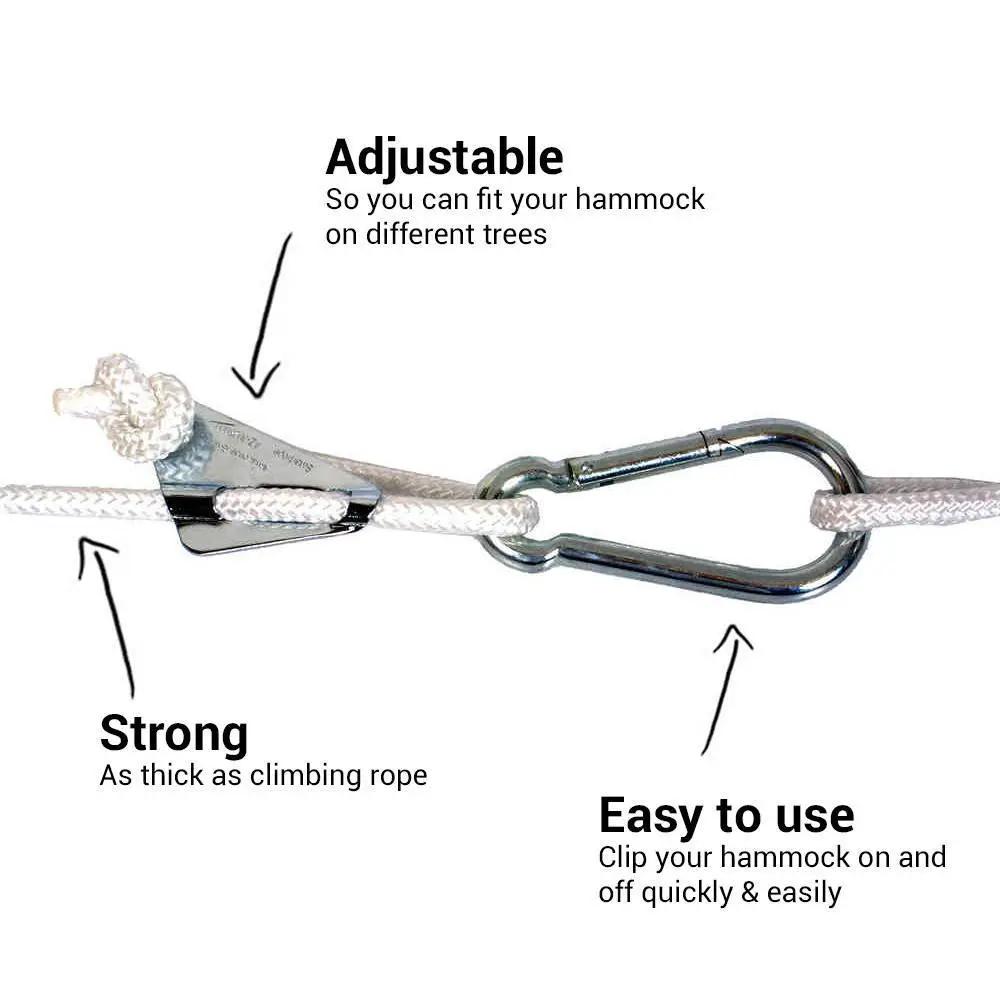 Amazonas Smart Rope Fixing - White by Outdoor-USA®