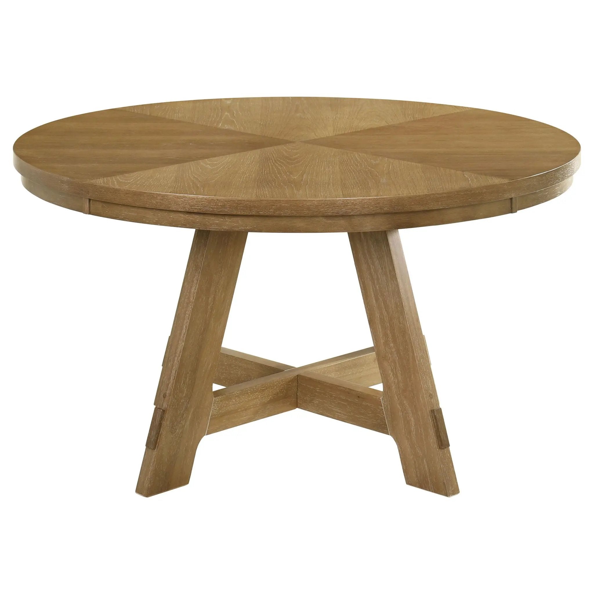 Danvers 5-piece Dining Table Set Brown Oak and Latte by Unique Piece Furniture