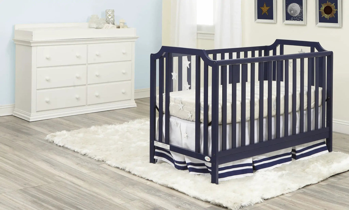 Celeste - 3-in-1 Convertible Island Crib by Unique Piece Furniture