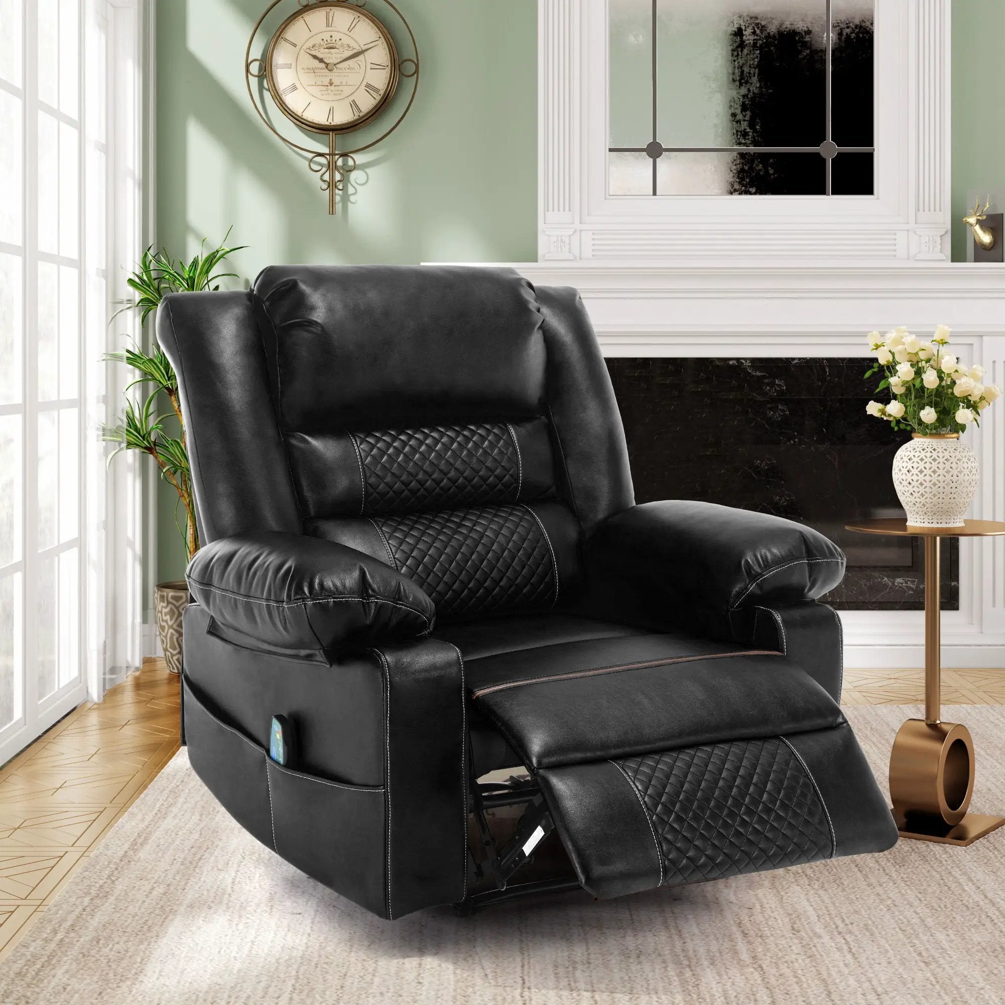 Breathable Massage Recliner Manual Chair by HouseOfZazla