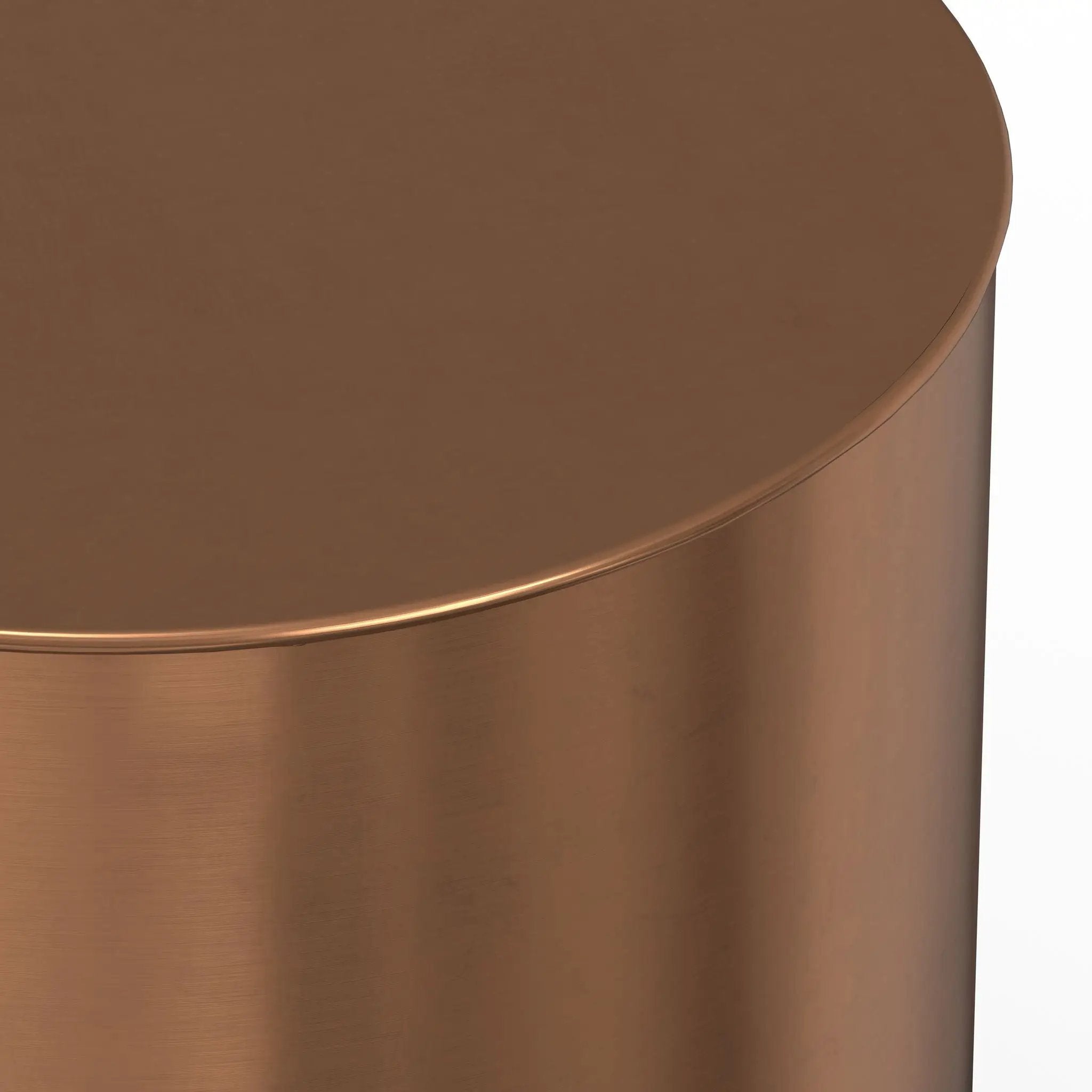 Curtis - Ombre Metal Cylinder Accent Table by HouseOfZazla
