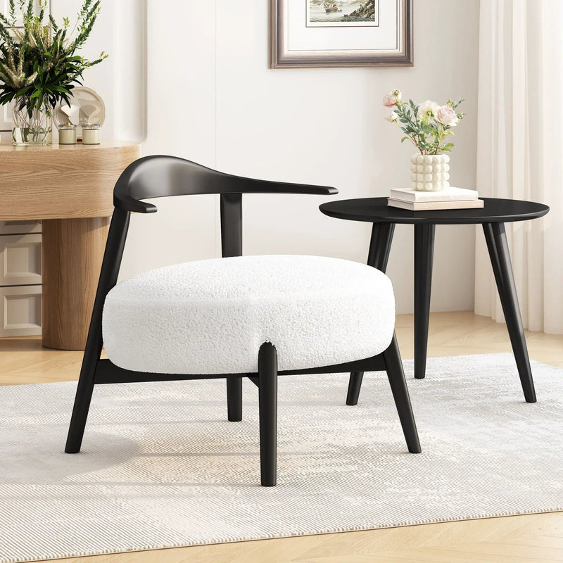 Modern Living Room Upholstered Accent Chair by HouseOfZazla
