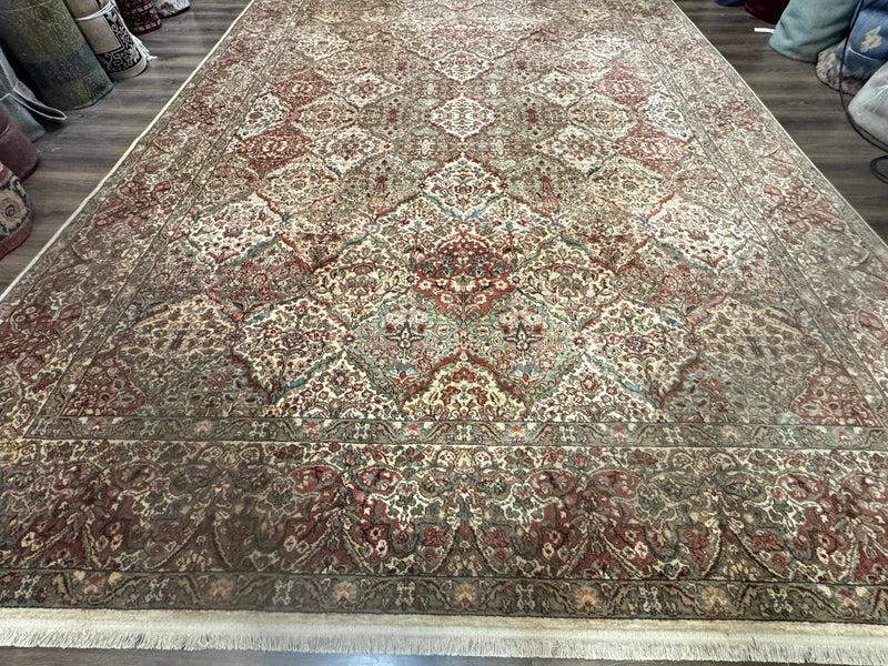 10x14 Karastan Empress Kirman Rug #700/719, Vintage Wool Discontinued Karastan by Jewel Rugs