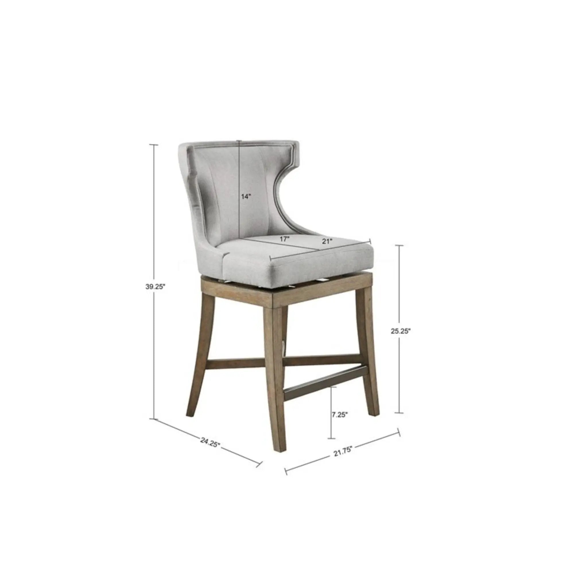 Carson - Counter Stool With Swivel Seat by Unique Piece Furniture
