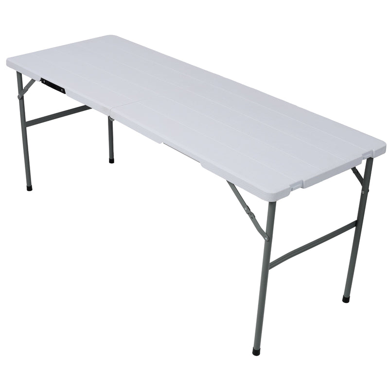 70 Inch Portable Folding Picnic Table Set with 2 Benches, photo 6 of 10