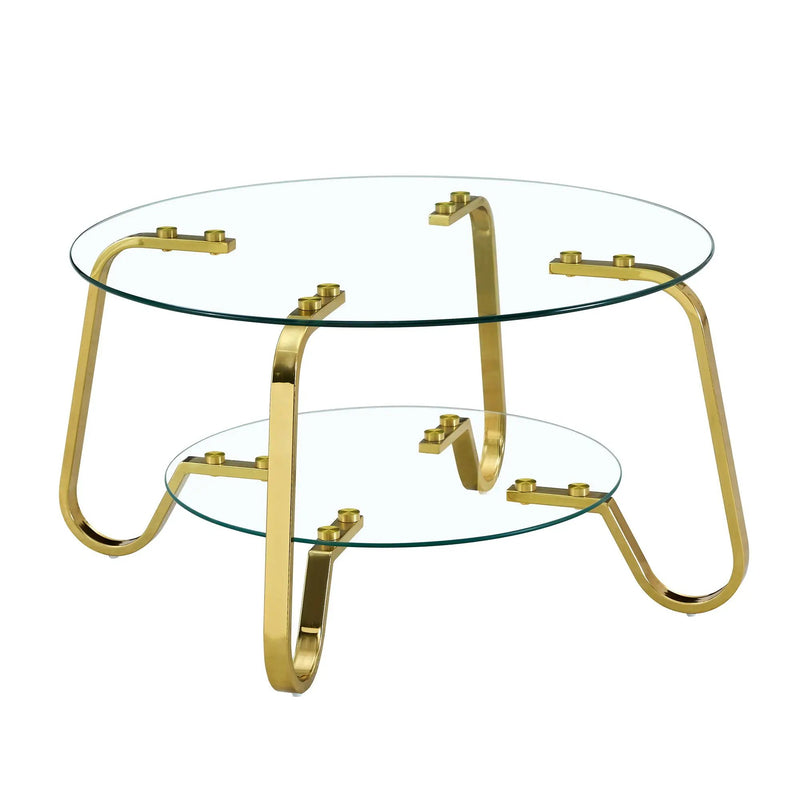 Double Layer Coffee Table by Unique Piece Furniture