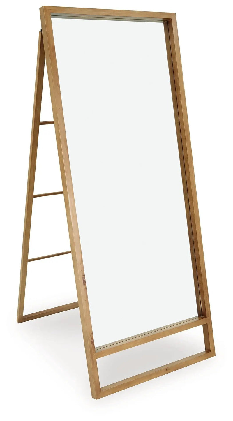 Devford - Floor Mirror - Brown by Unique Piece Furniture