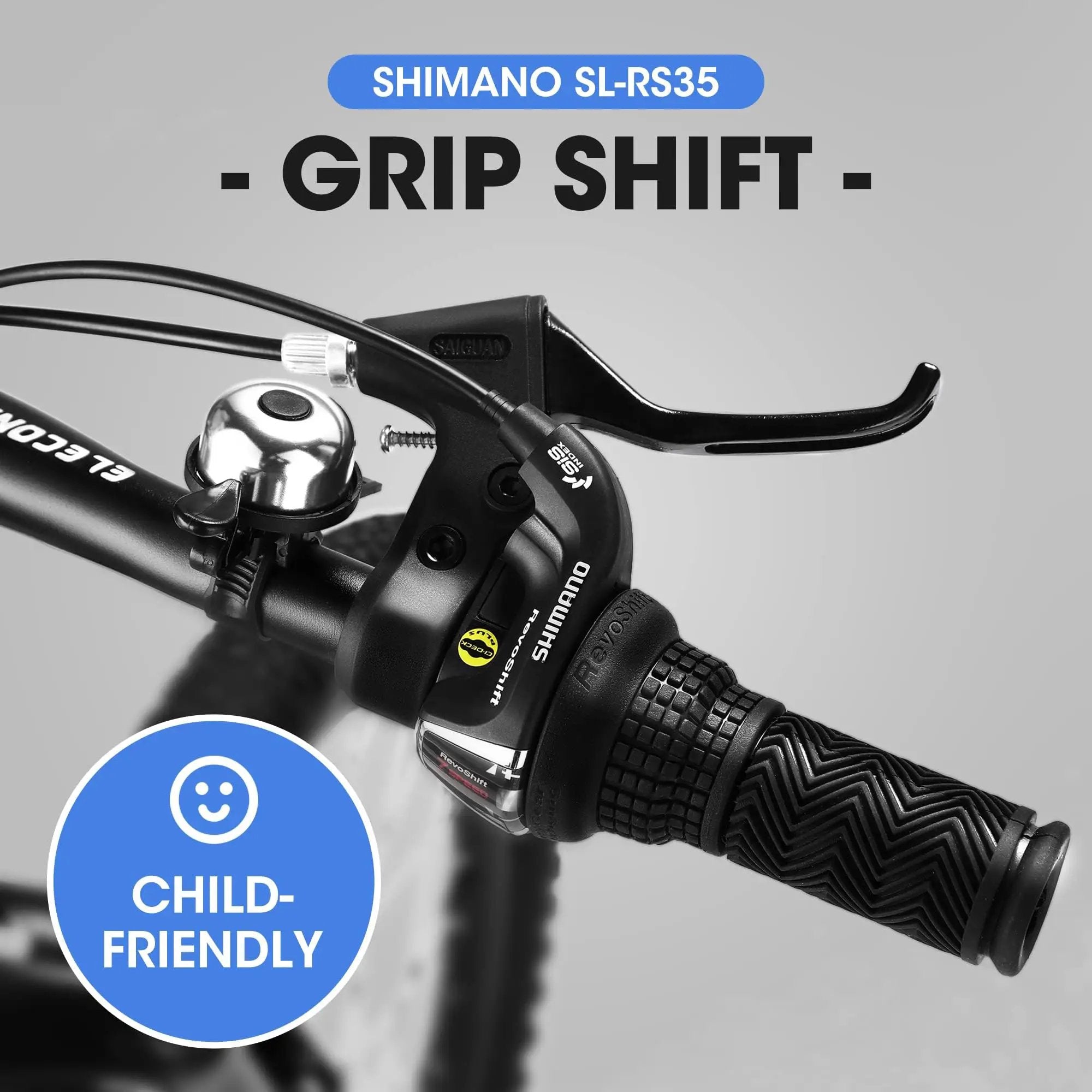 20 Inch Kids' Mountain Bike for Boys and Girls Ages 6-12 by HouseOfZazla