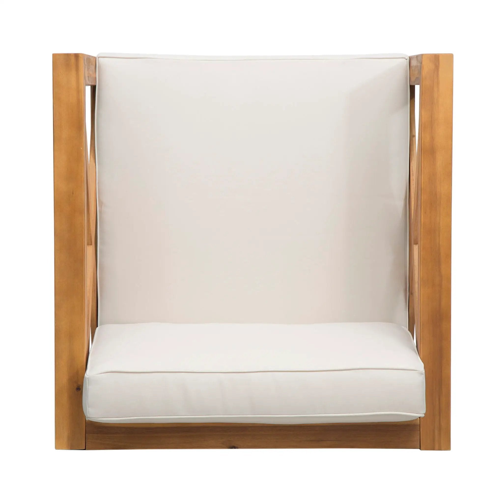 Brava Mid-Century Modern Club Chair with Water Resistant Cushions by HouseOfZazla