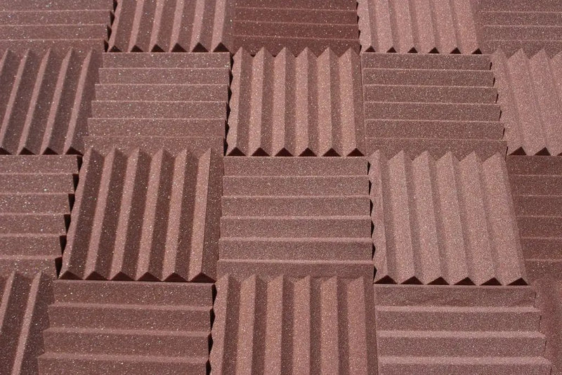 2 Inch Acoustic Foam Wedge Style Panels - 13 Color Options by SoundAssured