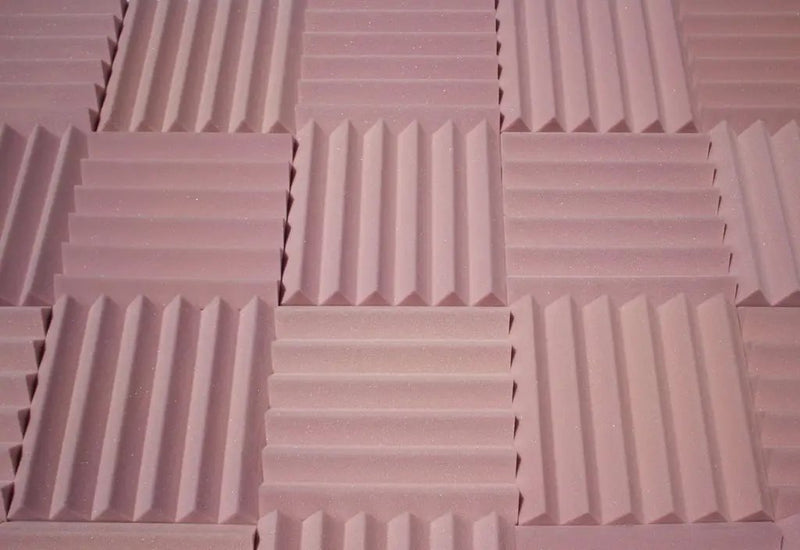 2 Inch Acoustic Foam Wedge Style Panels - 13 Color Options by SoundAssured