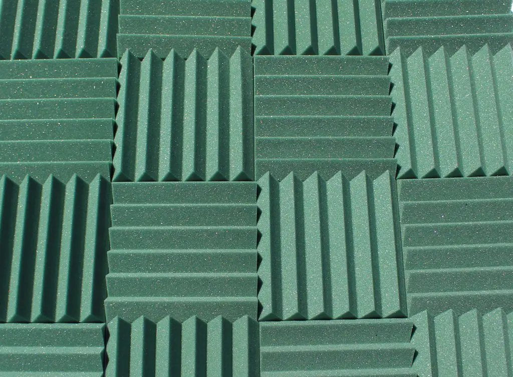 2 Inch Acoustic Foam Wedge Style Panels - 13 Color Options by SoundAssured