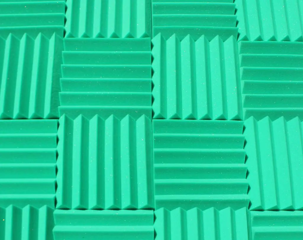 2 Inch Acoustic Foam Wedge Style Panels - 13 Color Options by SoundAssured