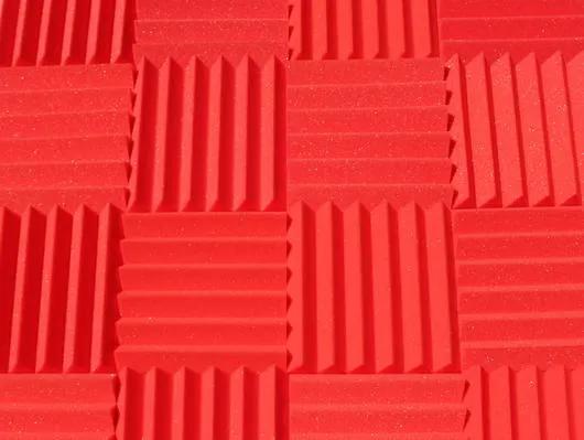 2 Inch Acoustic Foam Wedge Style Panels - 13 Color Options by SoundAssured