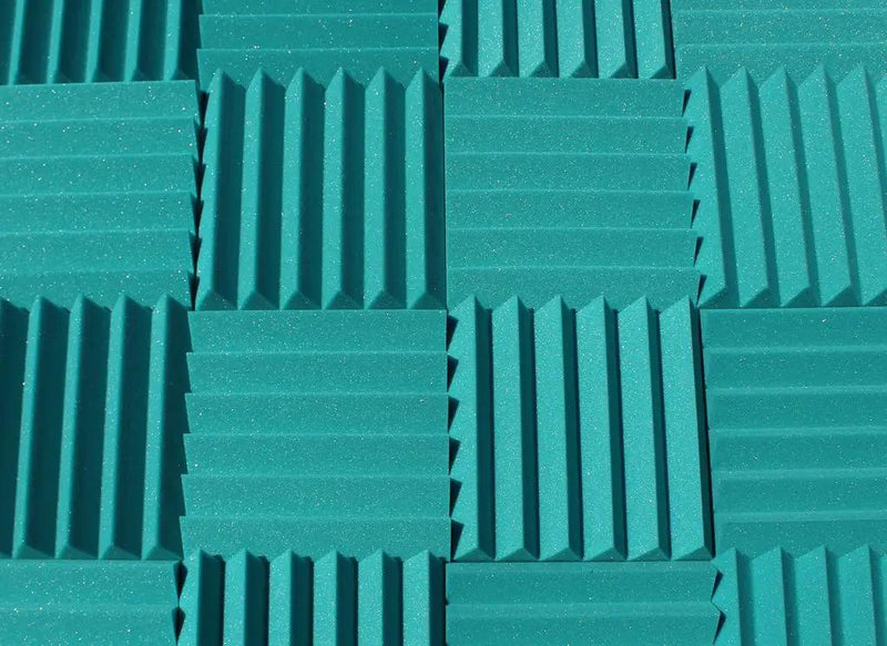 2 Inch Acoustic Foam Wedge Style Panels - 13 Color Options by SoundAssured