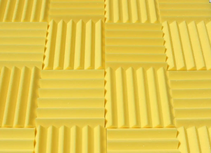 2 Inch Acoustic Foam Wedge Style Panels - 13 Color Options by SoundAssured