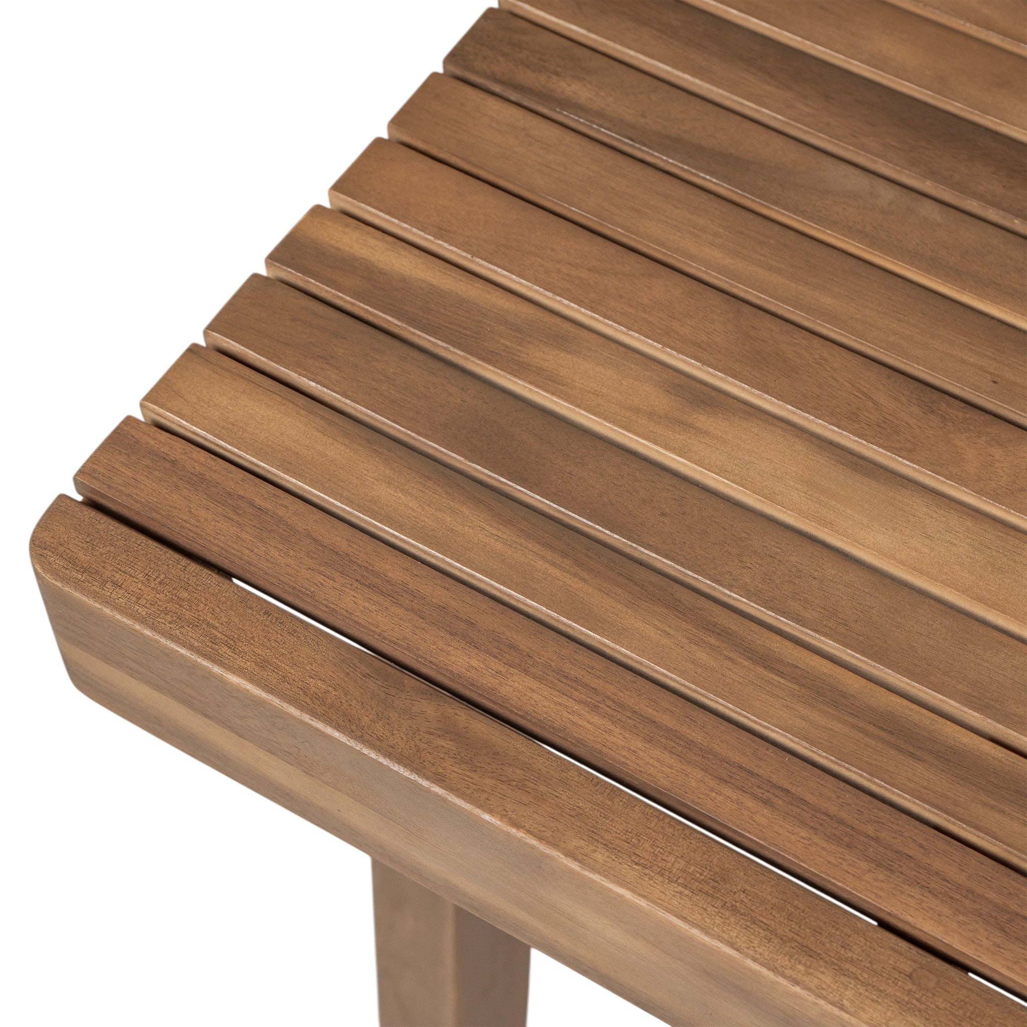 7-Piece Outdoor Patio Dining Set, 69" Acacia Wood Rectangular Table & 6 Chairs by HouseOfZazla
