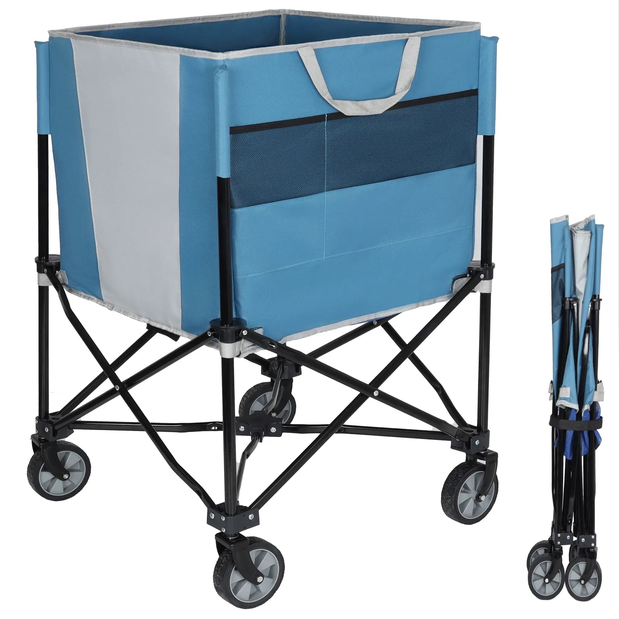 Rolling Ball Storage Cart with Wheels by HouseOfZazla