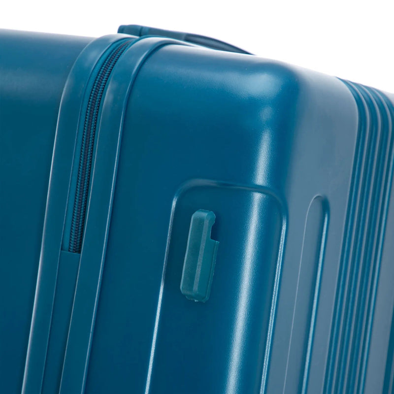 3-Piece ABS Spinner Wheel Luggage Set 20"/24"/28" Dark Blue by HouseOfZazla