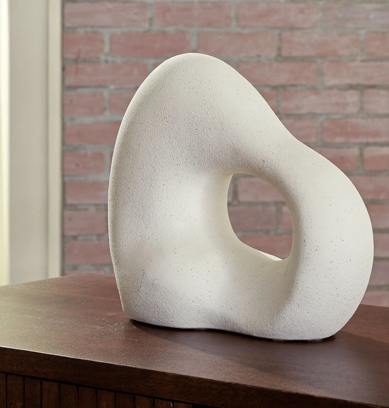 Arthrow - Sculpture - 11" - Off White by Unique Piece Furniture