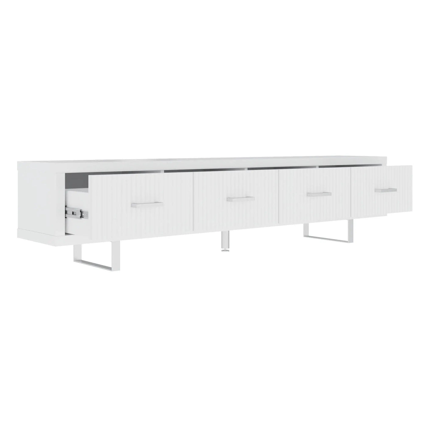 TV Stand With Slatted Drawers by HouseOfZazla