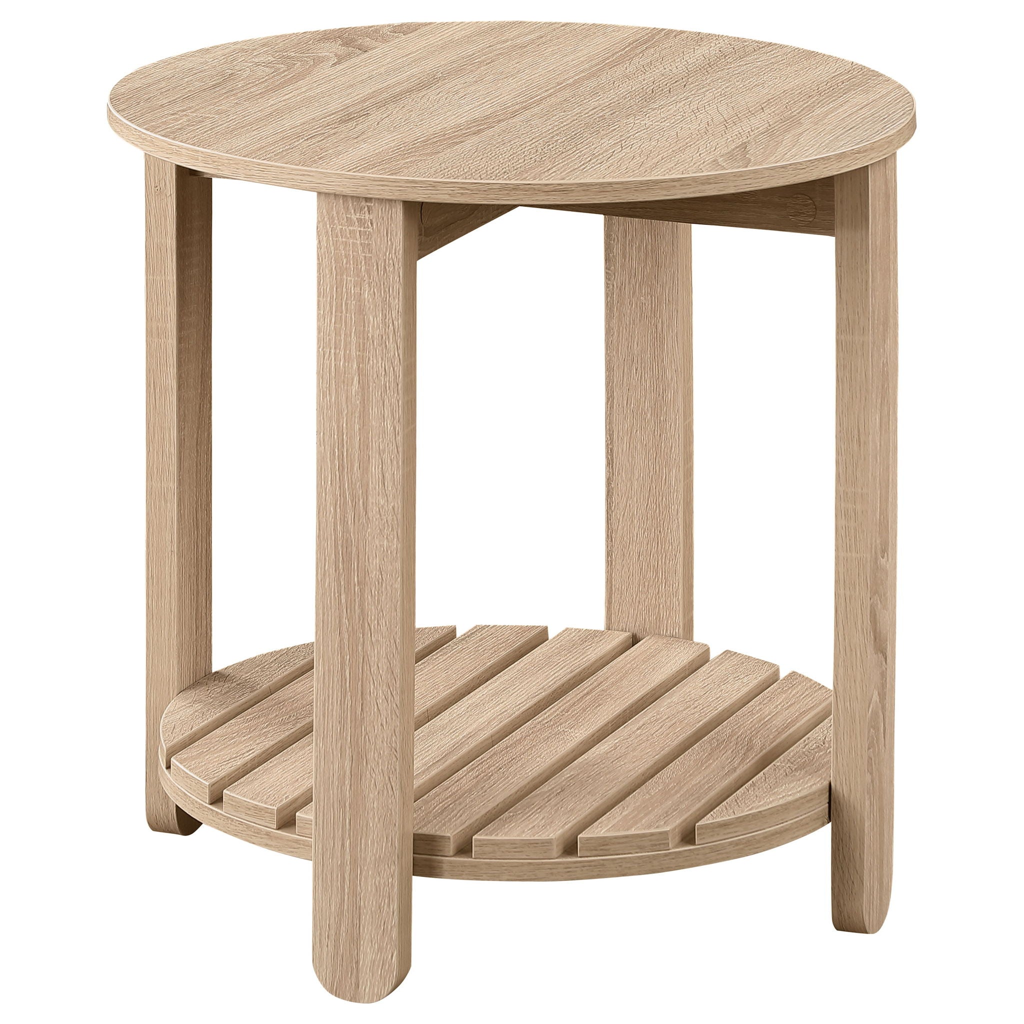 Altos - 1 Shelf Round Table by HouseOfZazla