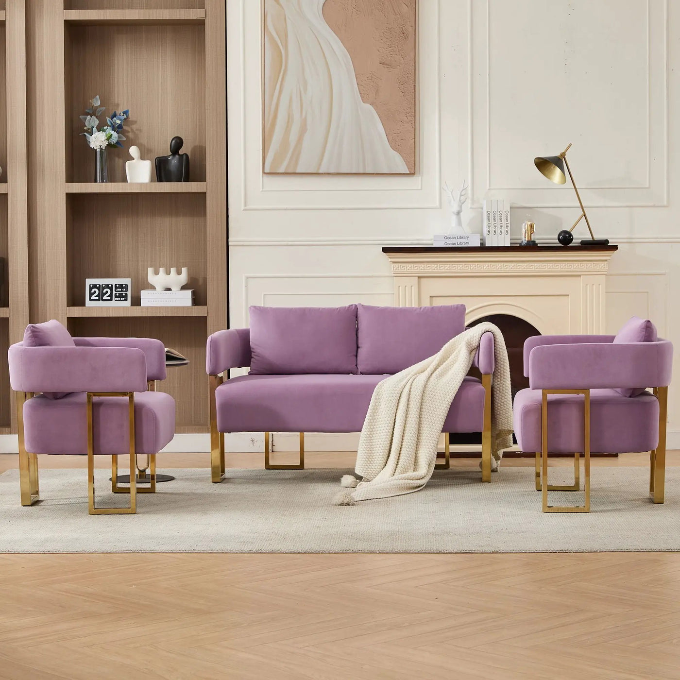 Decorative Upholstered Side Chair For Living Room by Unique Piece Furniture