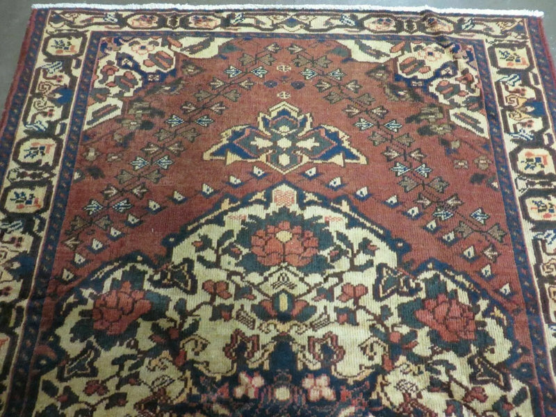 4' X 7' Antique 1920 Handmade Turkish Medallion Wool Rug Veg Dye Nice by Jewel Rugs