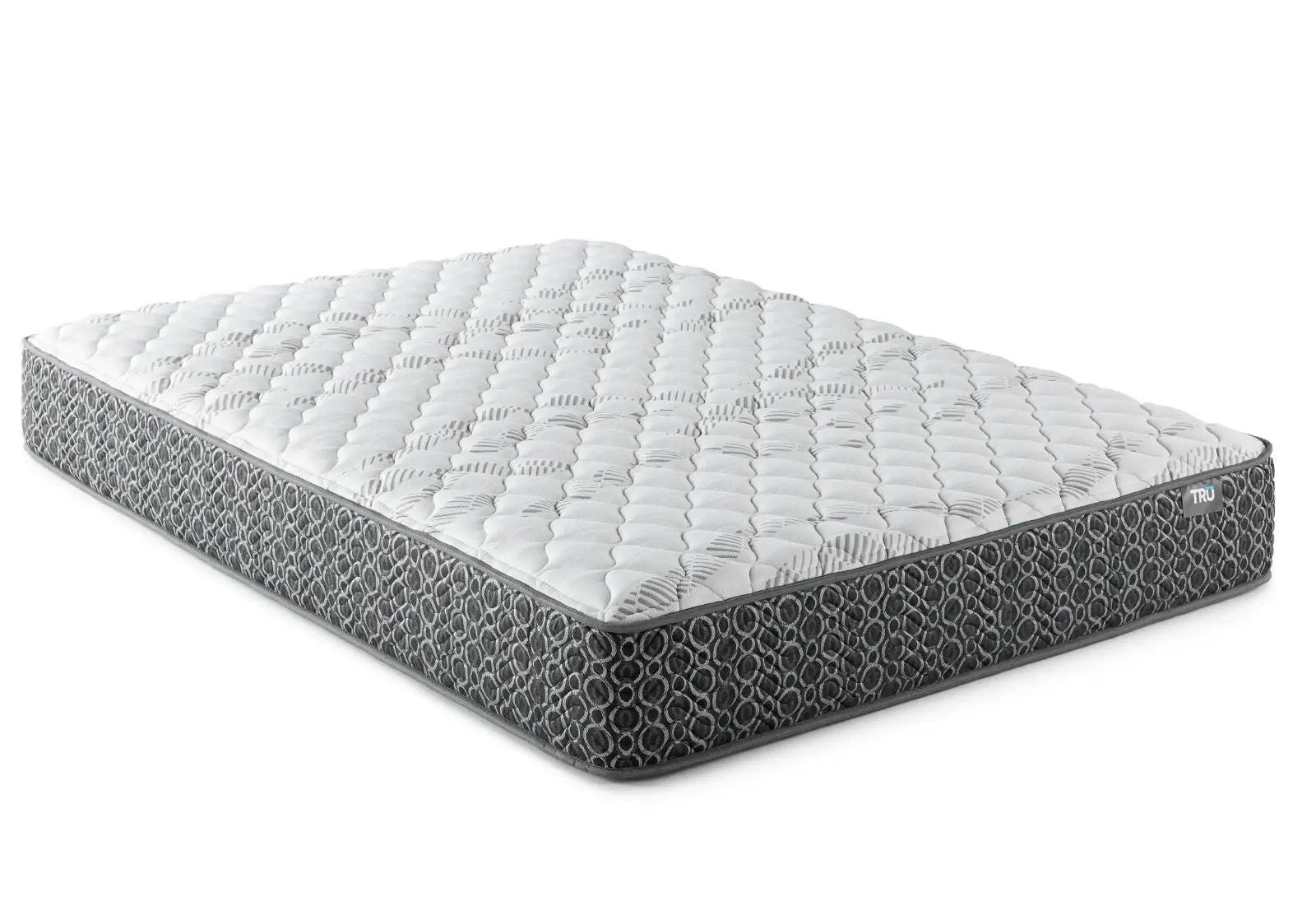 Hayes Queen Firm Tight Top Hybrid Mattress White by Unique Piece Furniture