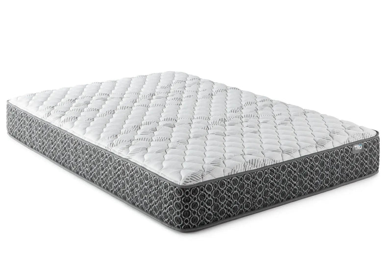 Hayes Queen Firm Tight Top Hybrid Mattress White by Unique Piece Furniture