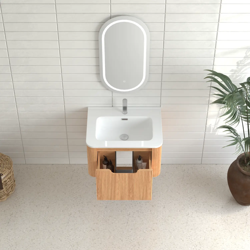 24" Wall-Mounted Floating Bathroom Vanity by HouseOfZazla