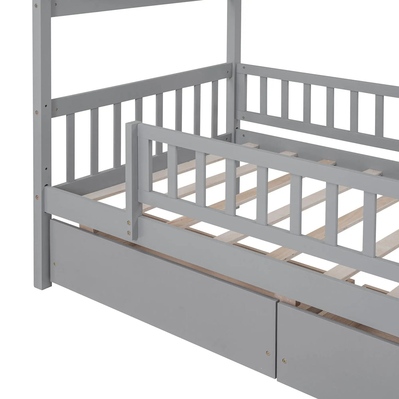 House Bed With 2 Drawers by Unique Piece Furniture