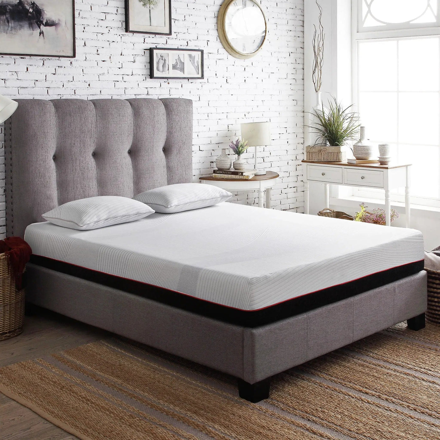 10" Regen Cooling Copper Infused Memory Foam Mattress by HouseOfZazla