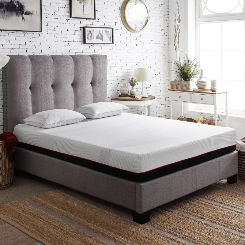 10" Regen Cooling Copper Infused Memory Foam Mattress by HouseOfZazla