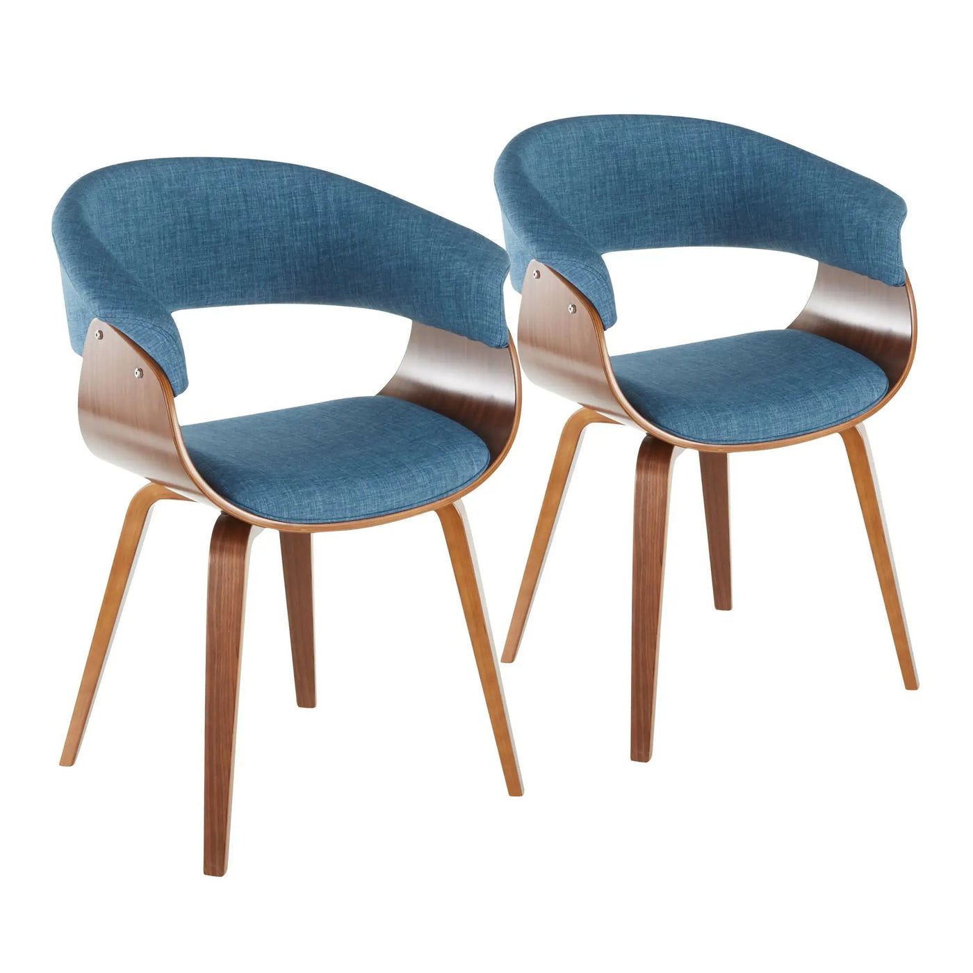Vintage Mod - Mid Century Modern Dining Chair (Set of 2) by HouseOfZazla