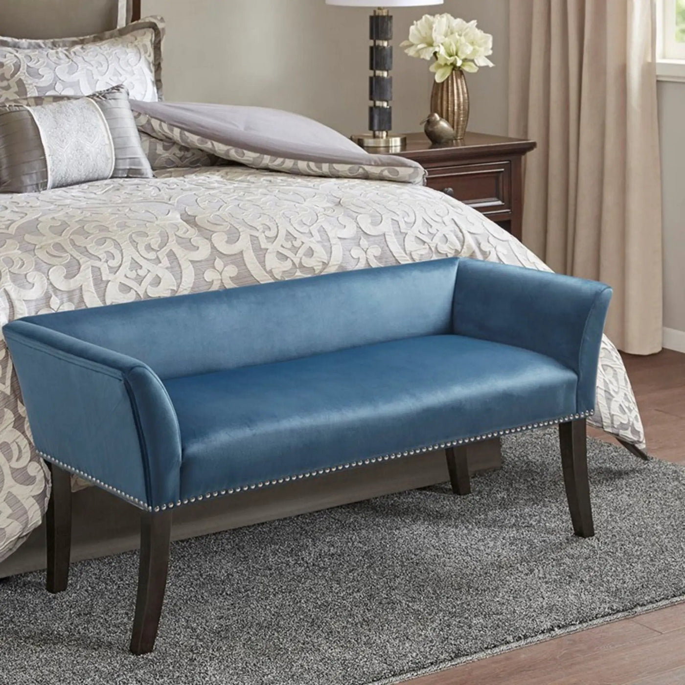 Welburn - Upholstered Bench by HouseOfZazla
