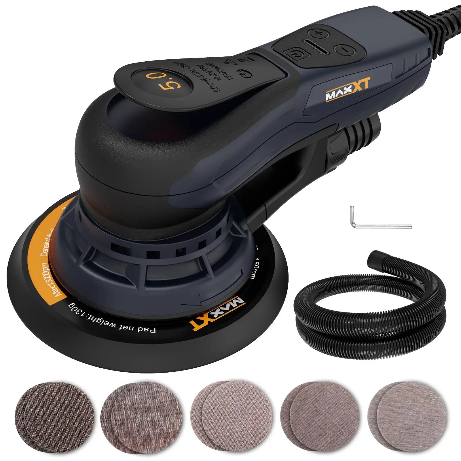 Electric 5mm Random Orbital Sander Brushless 350W 3A by HouseOfZazla