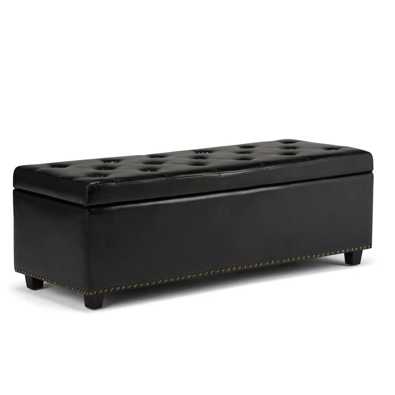 Hamilton - Upholstered Storage Ottoman by HouseOfZazla