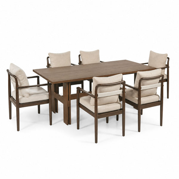 7-Piece Mid-Century Dining Set, photo 2 of 10