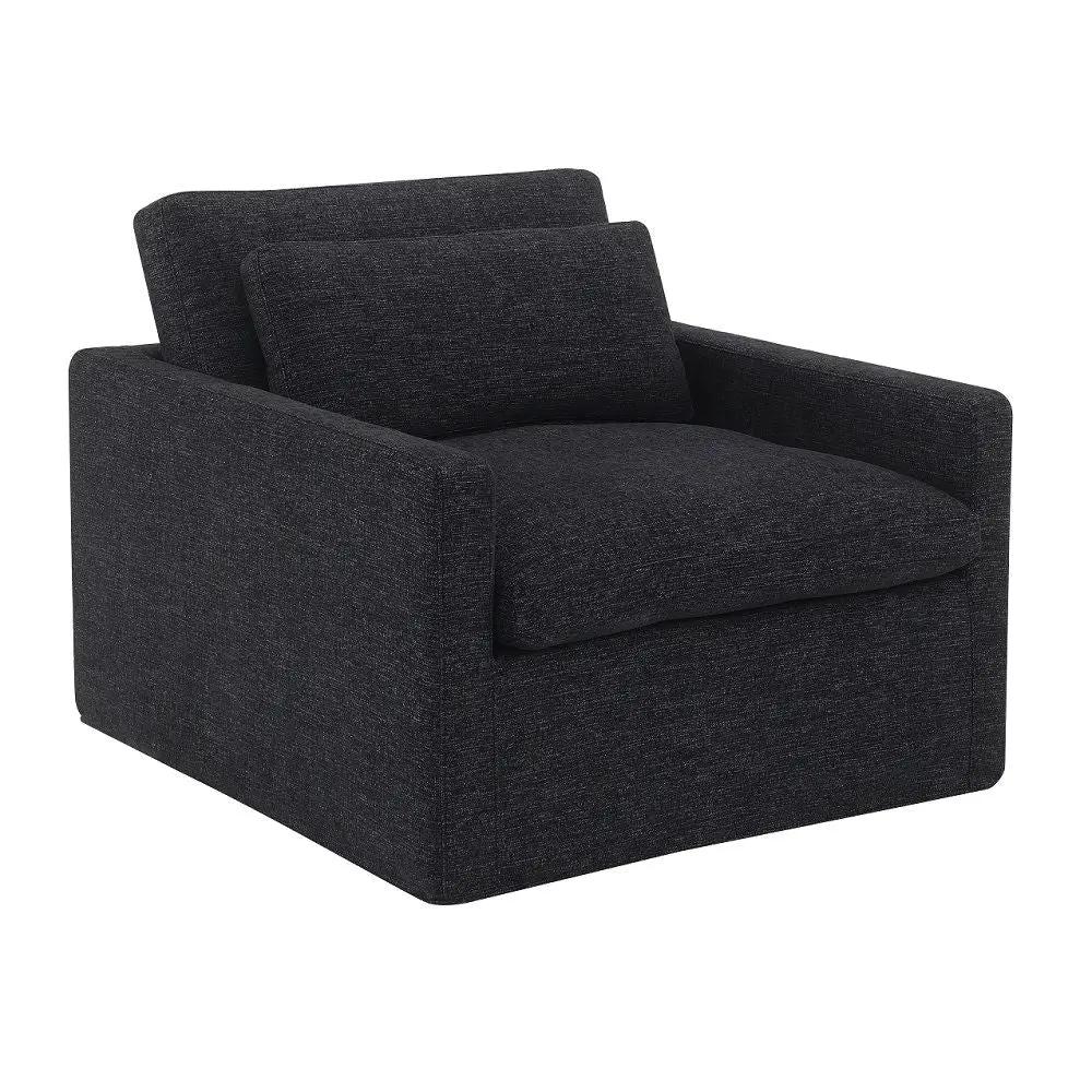 Frederick - Swivel Chair With Pillow by Unique Piece Furniture