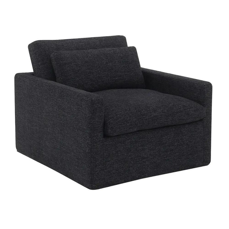 Frederick - Swivel Chair With Pillow by Unique Piece Furniture