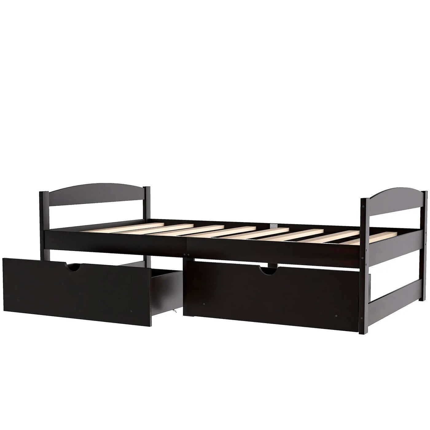 Platform Bed With 2 Drawers by HouseOfZazla