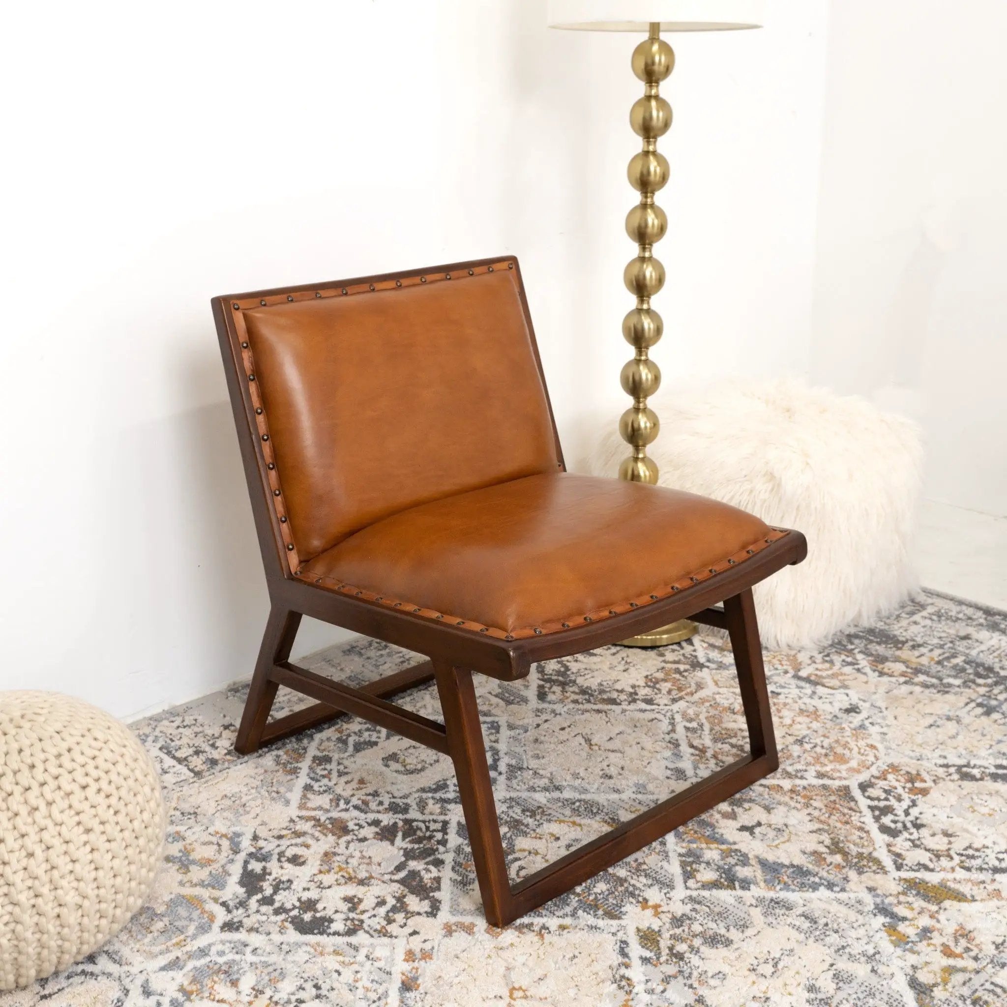 Everett - Lounge Chair - Tan by HouseOfZazla