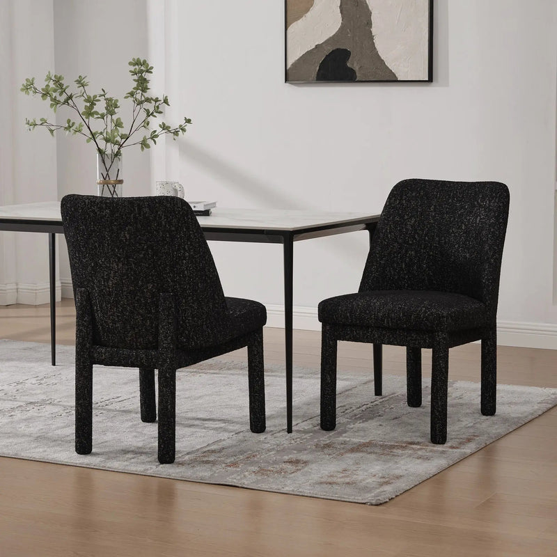 Wide Minimalist Dining Chair by Unique Piece Furniture