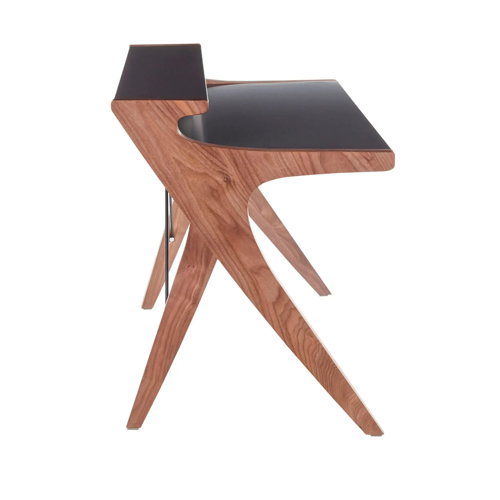 Archer - Contemporary Desk - Walnut / Gray by HouseOfZazla